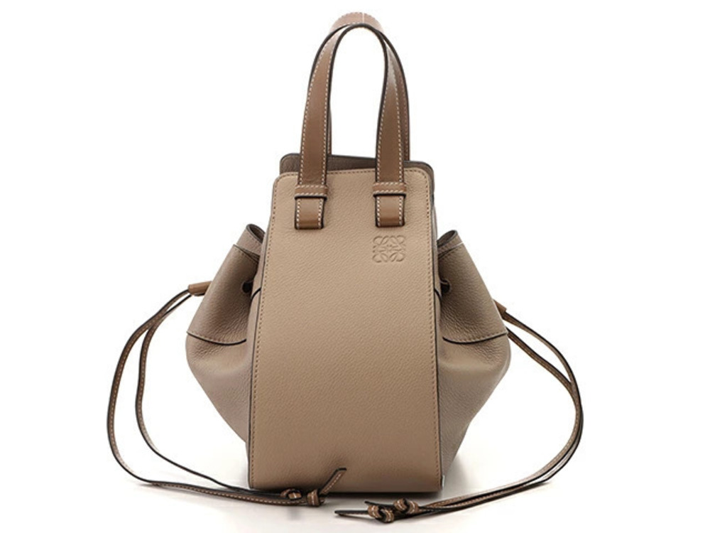 Loewe Hammock Drawstring Bag Sand Milk